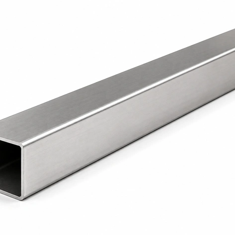 Труба профильная квадратная нержавеющая 30х30х2 AISI 304 (08Х18Н10) матовая