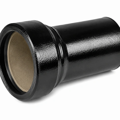 Труба чугунная ВЧШГ раструбная под соединение Tyton с наружным лаковым и внутренним цементно-песчаным покрытием d 250 ТУ 1461-037-50254094-2008